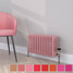 CT4-C-300-PINK-TH - Classic Pink 4 Column Radiator H300mm x W990mm CT4-C-300-PINK-TH - Classic Pink 4 Column Radiator H300mm x W990mm